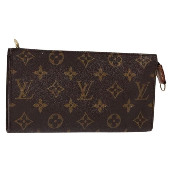 LOUIS VUITTON Monogram Bucket GM Accessory Pouch LV Auth BA4438 - Picture 1 of 16